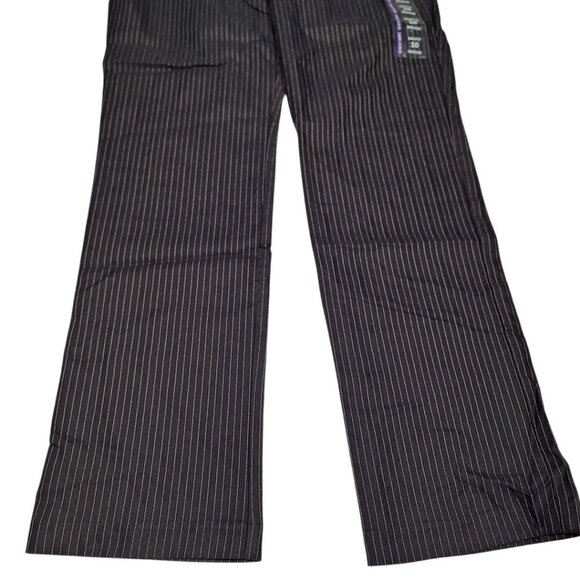 Lee Straight Leg Pants Regular Fit Business Soft Women 10 Secretly Shape Perfect - Picture 3 of 8